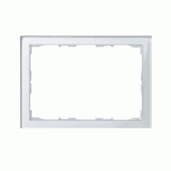 Inner frame set for 7” touch panel, polar white
